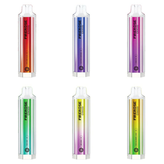 Elux Firerose Vape 4500 Puffs Box of 10 at Bulk Buy - Cigma Vape