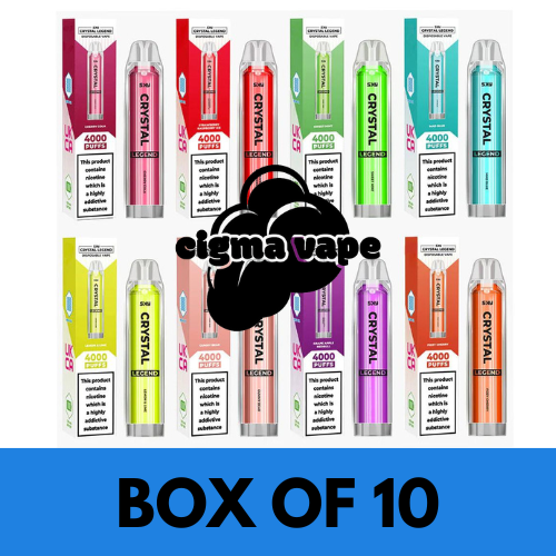 Crystal Legend 4000 Puff Disposable Vape Wholesale UK